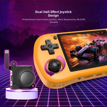 Powkiddy X35H prijenosna retro konzola za igranje s horizontalnim zaslonom, otvoreni kôd, GBA joystick