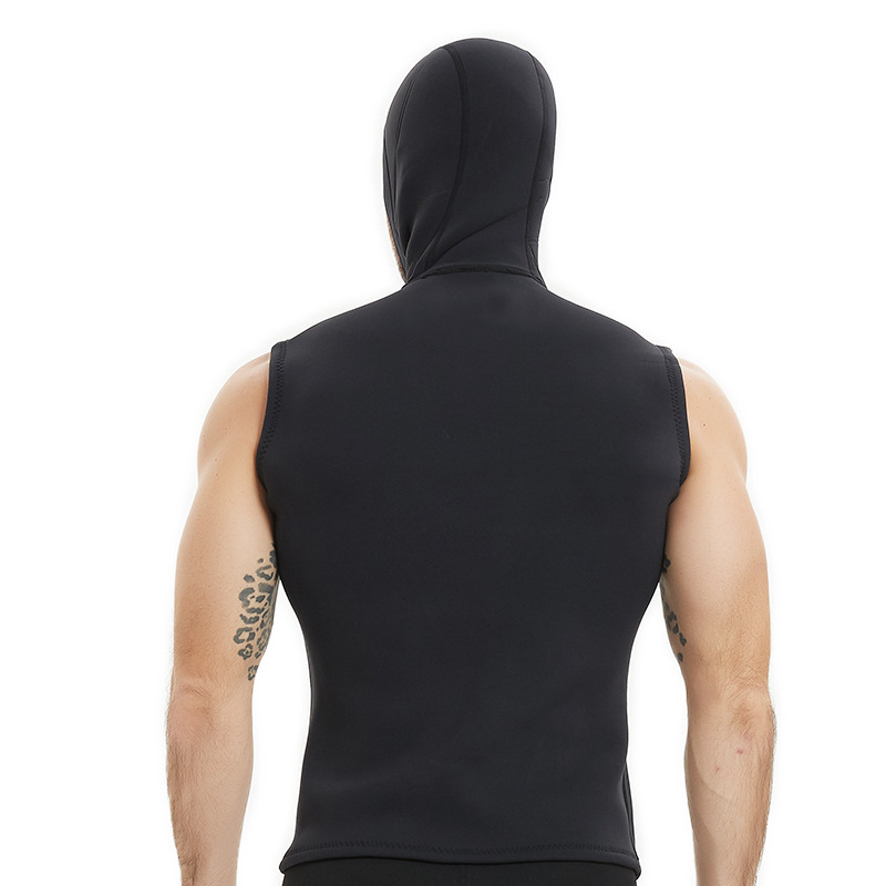 Neopren prsluk za ronjenje (neopren, topao, unisex odrasli, za ronjenje i plivanje)