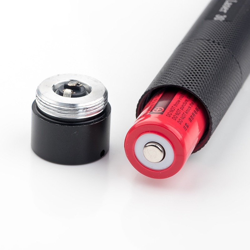 Laser baterija 303 sa zelenim svjetlom i motivom zvjezdano nebo, LED, aluminijska legura, punjiva, 4800mAh baterija, domet >500 m
