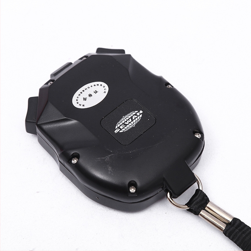 Elektronický časovač Thunder Win Card s funkciou pauzy, akrylové telo, nepremokavý: nie, tlač loga je možná