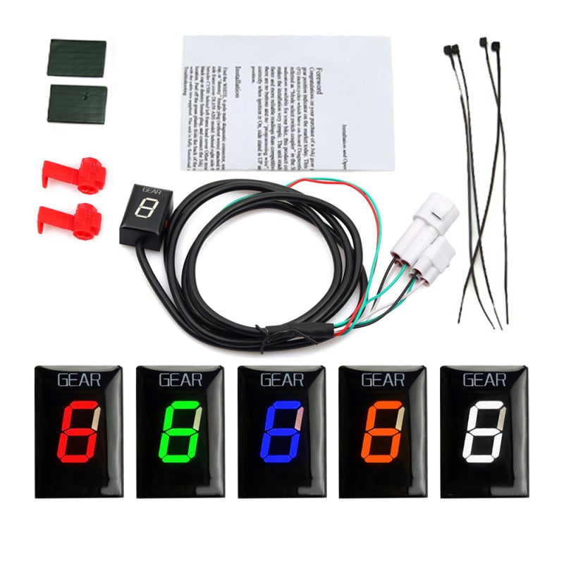 Afișaj LED pentru trepte Yamaha – indicator digital, interval 1–6 trepte, marcă S2R