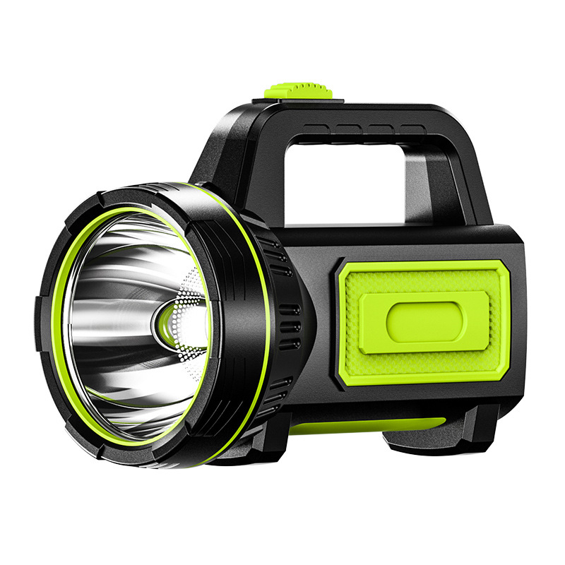 Vanjski ručni LED reflektor, 3W, 1200mAh punjiva baterija, domet 200–500 m