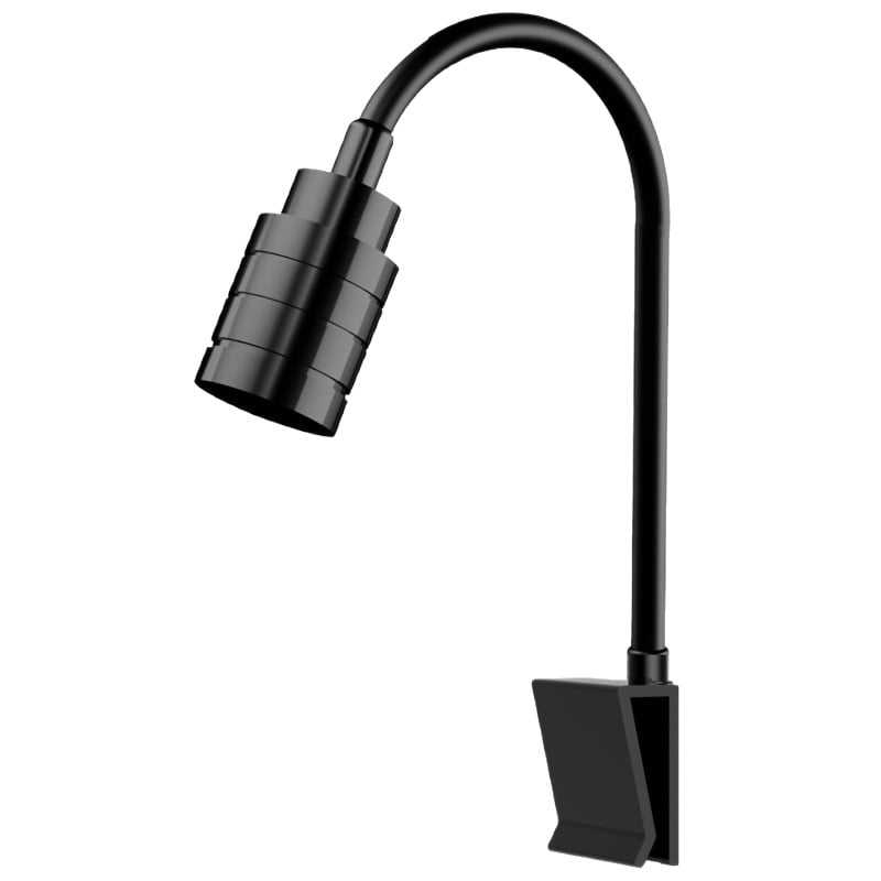 Mini akvárium LED spotlámpa, zoomolható, 3W, PC, 0104-H spotlámpa, 200 g