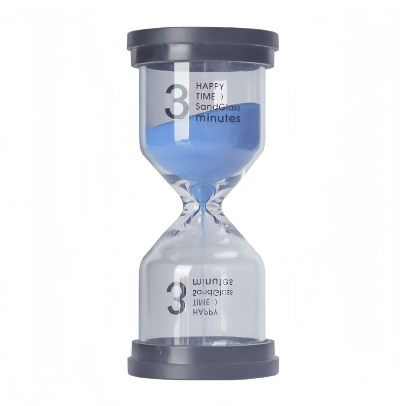 Dječji pješčani časovnik za pranje zuba, 3/5/10 minuta, ABS + staklo, ručno puhalo staklo, moderni minimalistički dizajn
