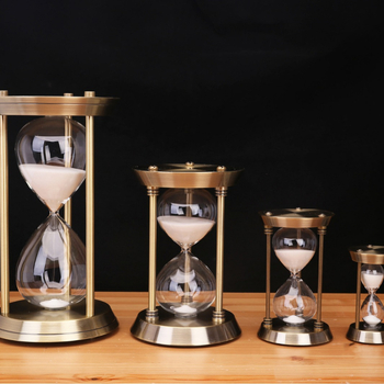 Pješčani sat-časovnik, stakleni, retro europskog stila, dekorativni viseci ukras za dom s mogućnošću tiska logotipa