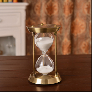 Pješčani sat-časovnik, stakleni, retro europskog stila, dekorativni viseci ukras za dom s mogućnošću tiska logotipa