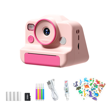 CP01 Gyerekek Nyomtató Kamerája – 2,4 hüvelykes LCD, 48MP, TF-kártya, ABS ház