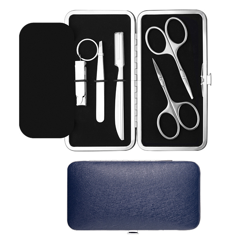 Комплект за подстригване на вежди и носни косми — неръждаема стомана, козметични инструменти (клип за вежди)