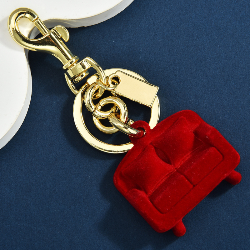 Pandantiv breloc metalic, placare electro, stil Ins, model ancoră/navy, pentru mașină și geantă