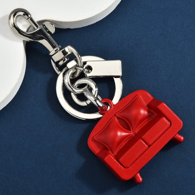 Pandantiv breloc metalic, placare electro, stil Ins, model ancoră/navy, pentru mașină și geantă