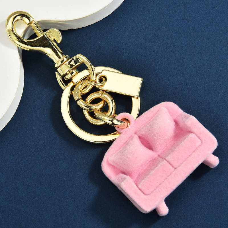 Pandantiv breloc metalic, placare electro, stil Ins, model ancoră/navy, pentru mașină și geantă