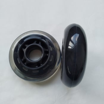 Inline görkorcsolya kerekek, PU, csendes, magas rugalmasságú, PP mag