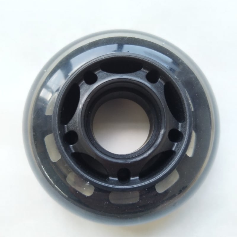 Inline görkorcsolya kerekek, PU, csendes, magas rugalmasságú, PP mag