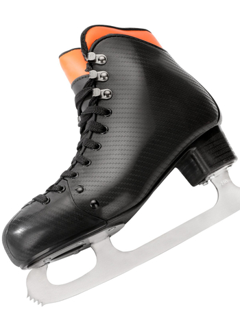 Figurás korcsolyák felnőtteknek: pengék rozsdamentes acélból, felső rész TPE, talp hidegálló TPE