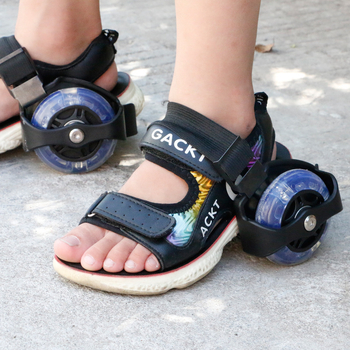 Детски ролкови кънки (PVC горна част; двойни колела; PU-PVC колела; за деца)