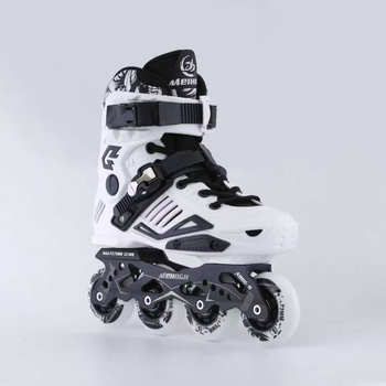 Инлайн кънки (PU+Mesh горна част; едноредови колела; TPU материал; марка Mego)