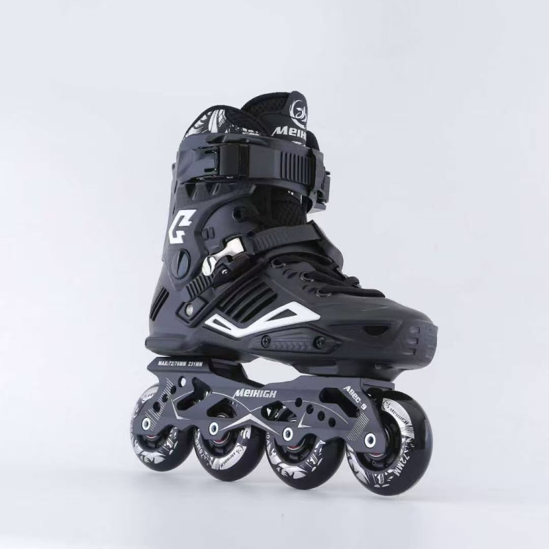 Инлайн кънки (PU+Mesh горна част; едноредови колела; TPU материал; марка Mego)