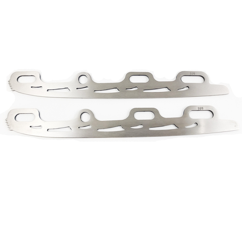 Görkori cipők rozsdamentes acél pengével, hossz 289–326 mm, görkorcsolázáshoz