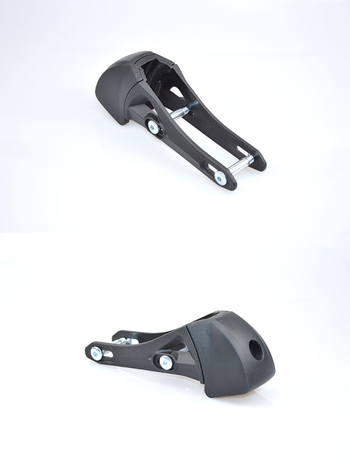 Accesoriu frână pentru role, potrivire universală, roți PU, partea superioară din PVC, talpă TPR