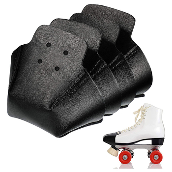 Kožni zaštitnik prsta za rollerice — zamjenjivi kapak za brzo postavljanje, kompatibilan s dvostrukim redom kotača