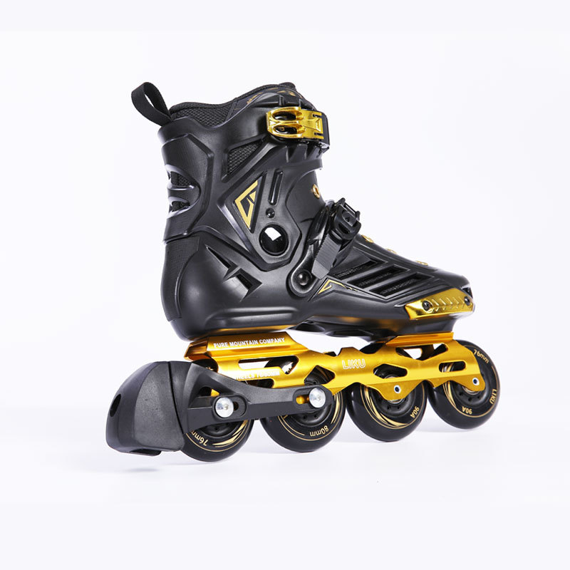 Okvir za kočnice inline skija s blokovima kočnice, univerzalna prilagodba za odrasle patike (kotači u jednom redu) - ROSELLE/Lo