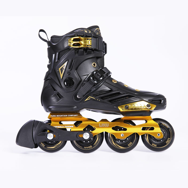 Okvir za kočnice inline skija s blokovima kočnice, univerzalna prilagodba za odrasle patike (kotači u jednom redu) - ROSELLE/Lo