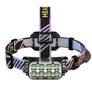 LED челна лампа, алуминиева сплав, USB зареждане, 1200 mAh, 10W, обхват над 500 м