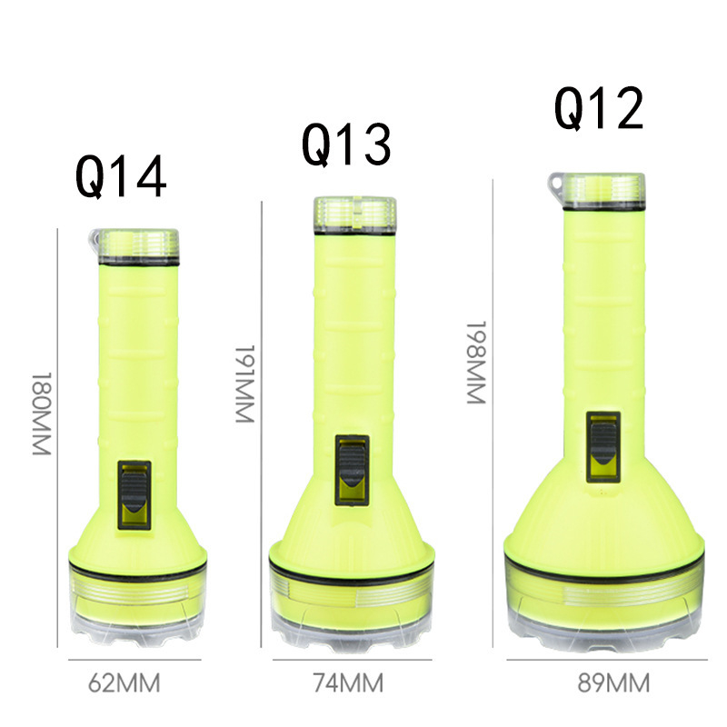 Potapljačka LED svjetiljka — 10W, 1200 mAh, domet do 500 m, 240–350 lm, punjiva