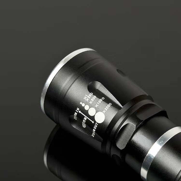 Paride K31 LED svjetiljka, aluminijska legura, teleskopsko podešavanje jačine svjetla, 5W, 2400mAh
