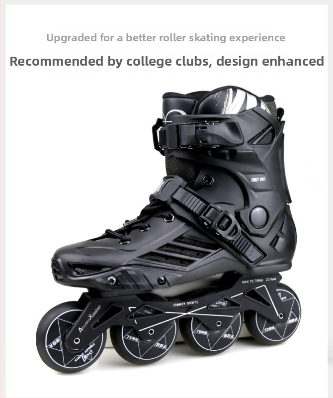 MUNCHI unisex inline skates za odrasle, PVC gornji dio, PU kotači, TPR potplat