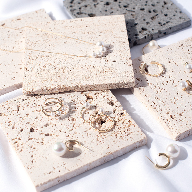 Ukras za fotografiranje proizvoda — Marka Eight Eyes, Model Natural Cave Stone, Materijal: Prirodni kamen, Pogodno za fotografiranje proizvoda, Težina: 0,3