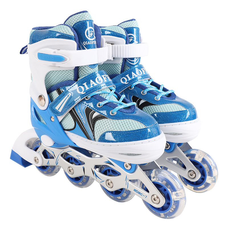 Set rolki s jednim redom kotača – treperavi PU kotači, PU gornji dio, TPR potplat, unisex
