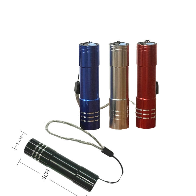 LED svjetiljka USB punjenje, aluminijska legura, ugrađena baterija, domet 100–200 m