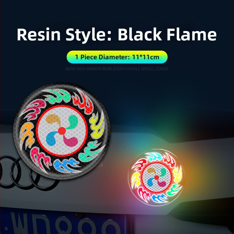 Pás proti kolízii so farebnými reflexnými nálepkami pre všeobecné použitie