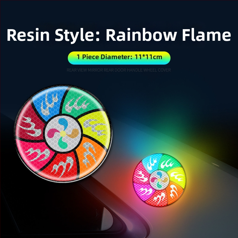 Pás proti kolízii so farebnými reflexnými nálepkami pre všeobecné použitie