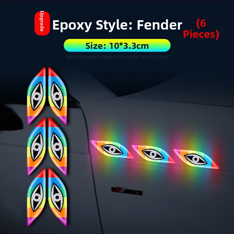 Pás proti kolízii so farebnými reflexnými nálepkami pre všeobecné použitie