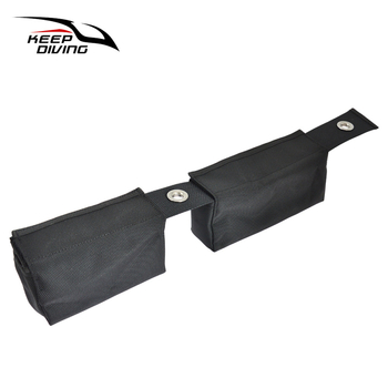 BG-980 búvárfelszerelés-táska, kettős palack súlytáska és BCD hálós tárolóval