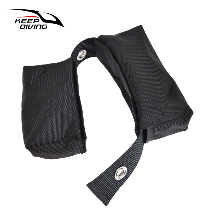 BG-980 búvárfelszerelés-táska, kettős palack súlytáska és BCD hálós tárolóval