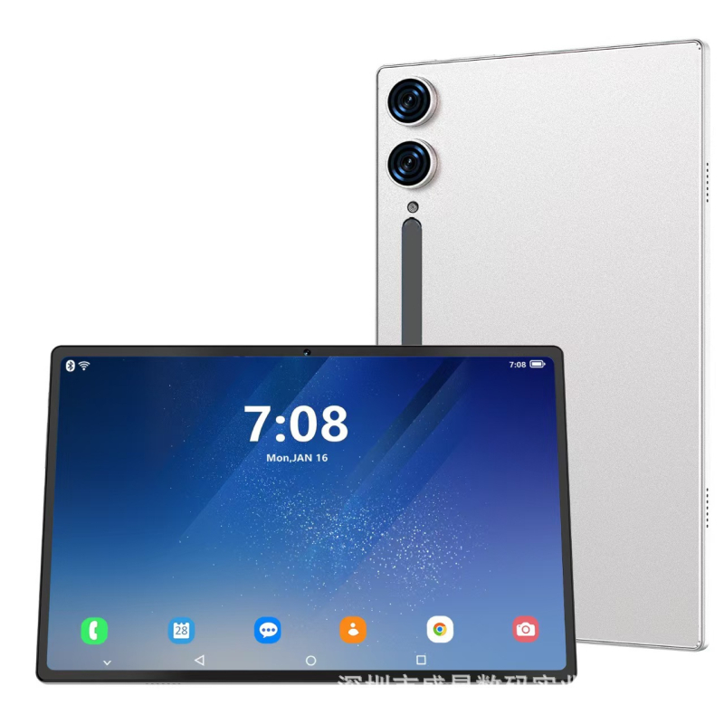 Androidos üzleti tablet MTK nyolcmagos 1,66 GHz processzorral, 128 GB SSD, 4G, 13 MP kamera