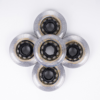 Odrasli: jednokotač za rolanje na rolama, PU napunjeni gumeni kotač, otporan na habanje, visoka elastičnost