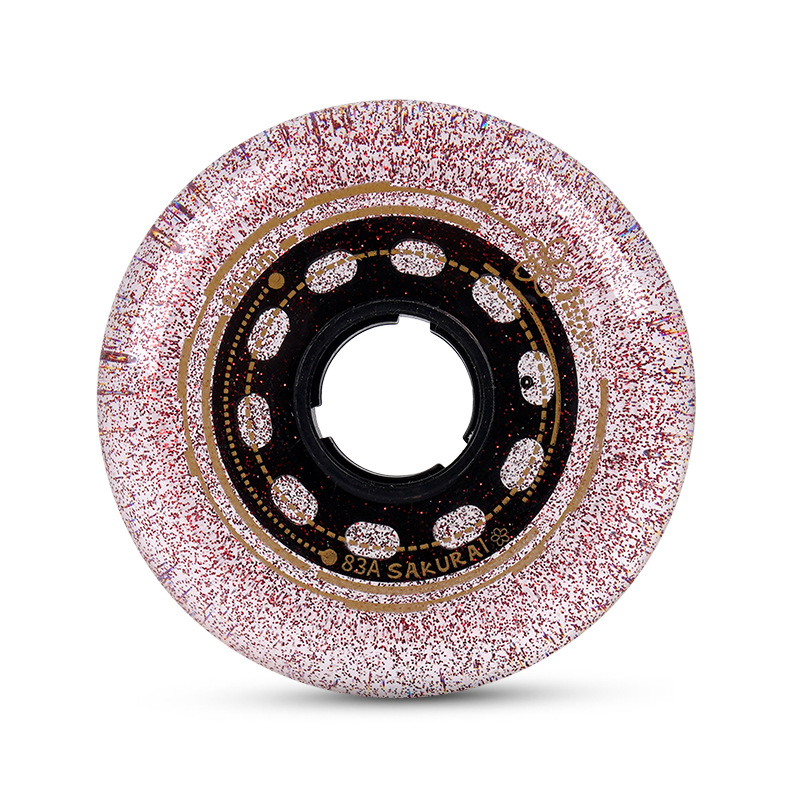 Odrasli: jednokotač za rolanje na rolama, PU napunjeni gumeni kotač, otporan na habanje, visoka elastičnost