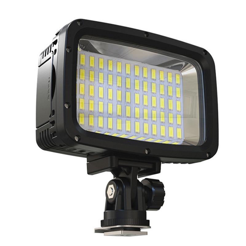 Búvár világítás fotózáshoz – Giant, ABS anyag, érintéses kapcsoló, méretek 75.5×41×61.5 mm