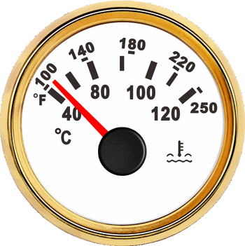 PMT2 SPR/Spuri Indikator temperature vode — s pokazivačem, prilagodljiv dio za automobilsku modifikaciju