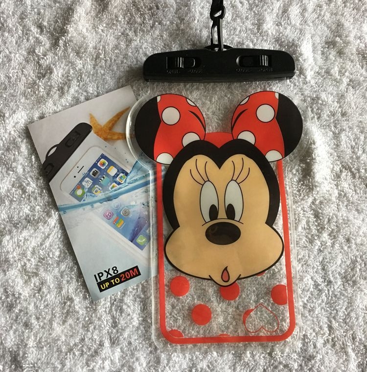 Debela vodootporna torbica za telefon, PVC materijal, univerzalna, pogodna za potapanje, planinarenje, plažu i kampiranje.