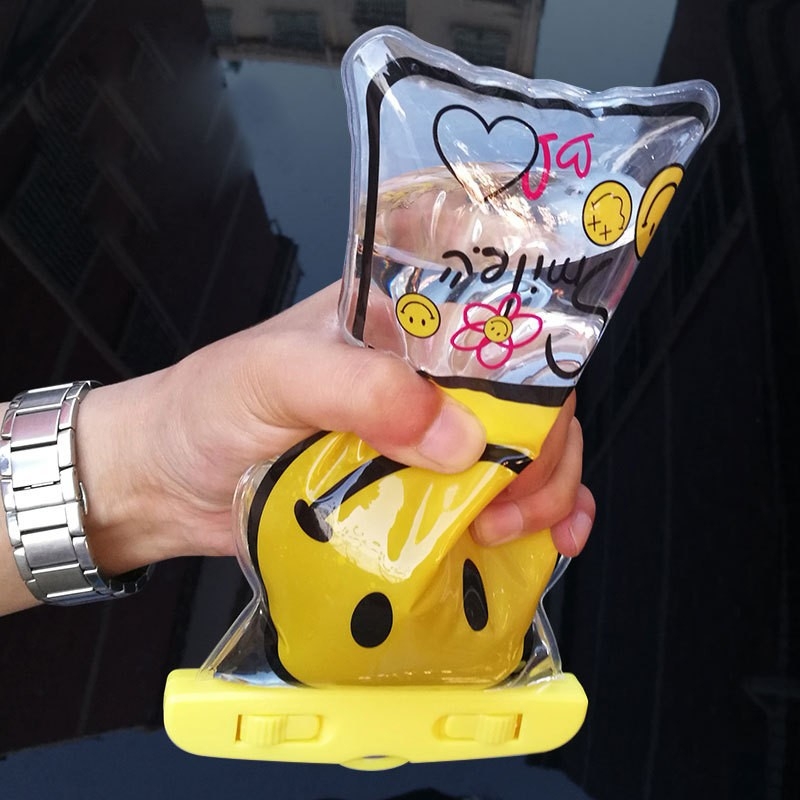 Debela vodootporna torbica za telefon, PVC materijal, univerzalna, pogodna za potapanje, planinarenje, plažu i kampiranje.