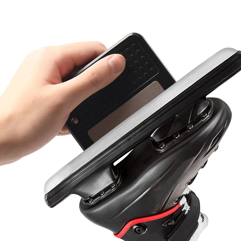 Jégkorcsolya élező, modell 1508, emery anyag, szemcse 400, jégkorcsolyák élezésére, tömeg 116 g