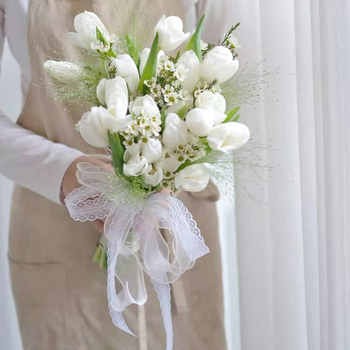 Čipkasta traka za vjenčane bukete i pakiranje darova, ručno izrađena mašna, ukrasna traka