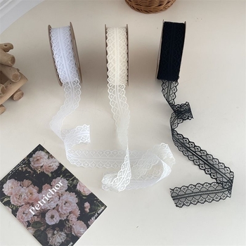 Čipkasta traka za vjenčane bukete i pakiranje darova, ručno izrađena mašna, ukrasna traka