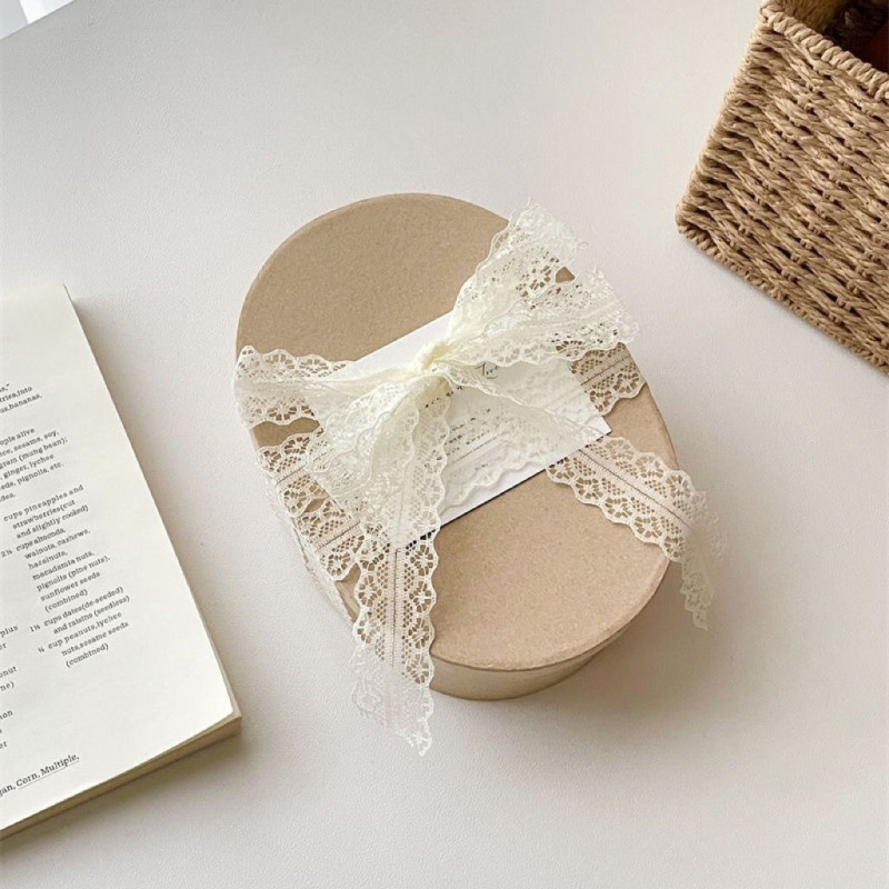 Čipkasta traka za vjenčane bukete i pakiranje darova, ručno izrađena mašna, ukrasna traka