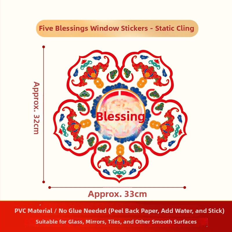 Oknové samolepky – elektrostatický film, balenie: Opp bag, značka Xiangsheng textile, kategória: okná mrežky